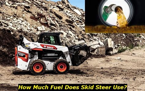 how much diesel does a skid steer use|skid steer fuel consumption.